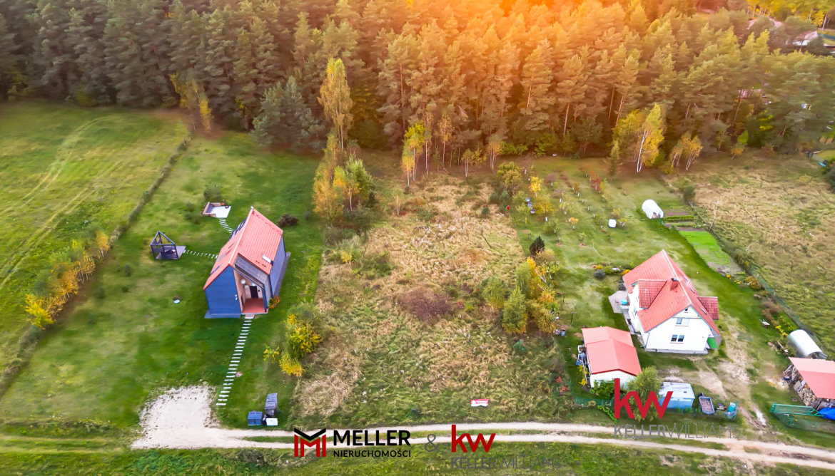 Mazury | 3010 m² przy lesie | 250 m od jeziora | WZ
