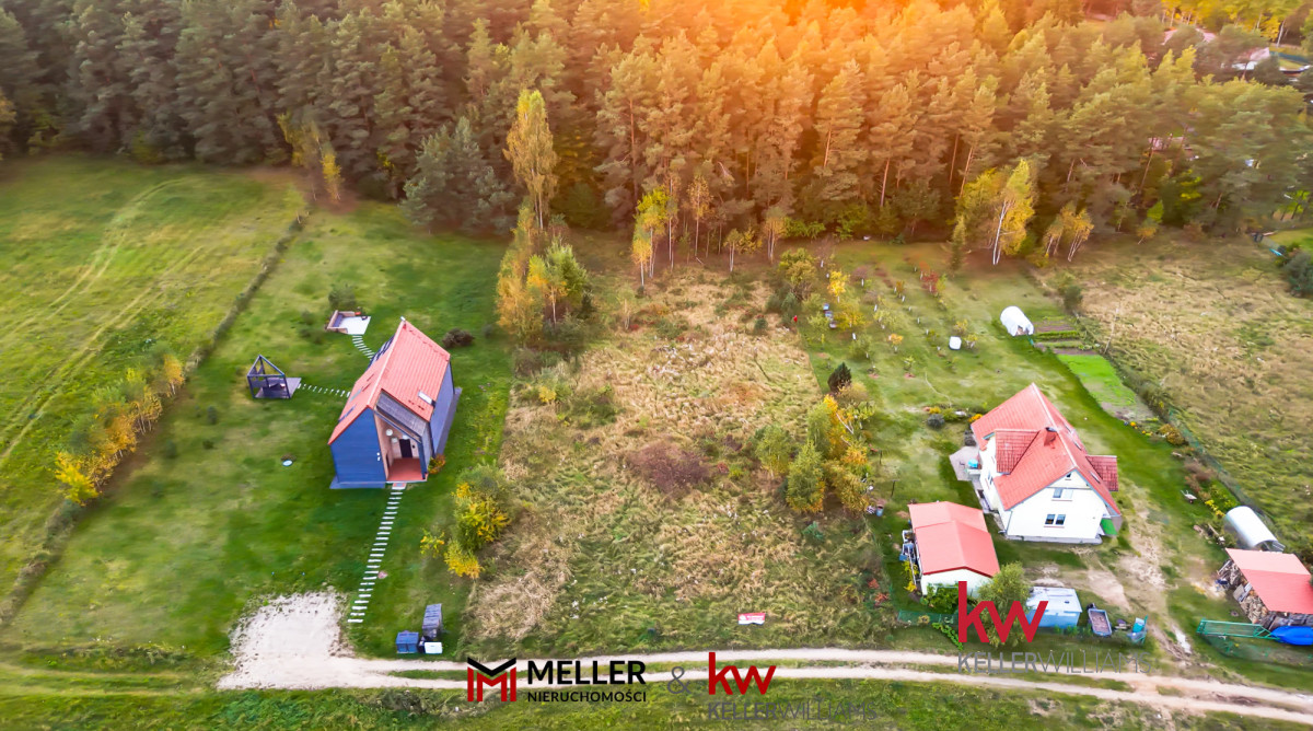 Mazury | 3010 m² przy lesie | 250 m od jeziora | WZ