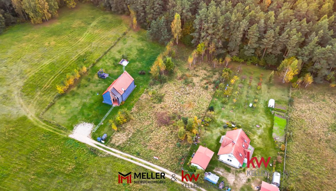 Mazury | 3010 m² przy lesie | 250 m od jeziora | WZ