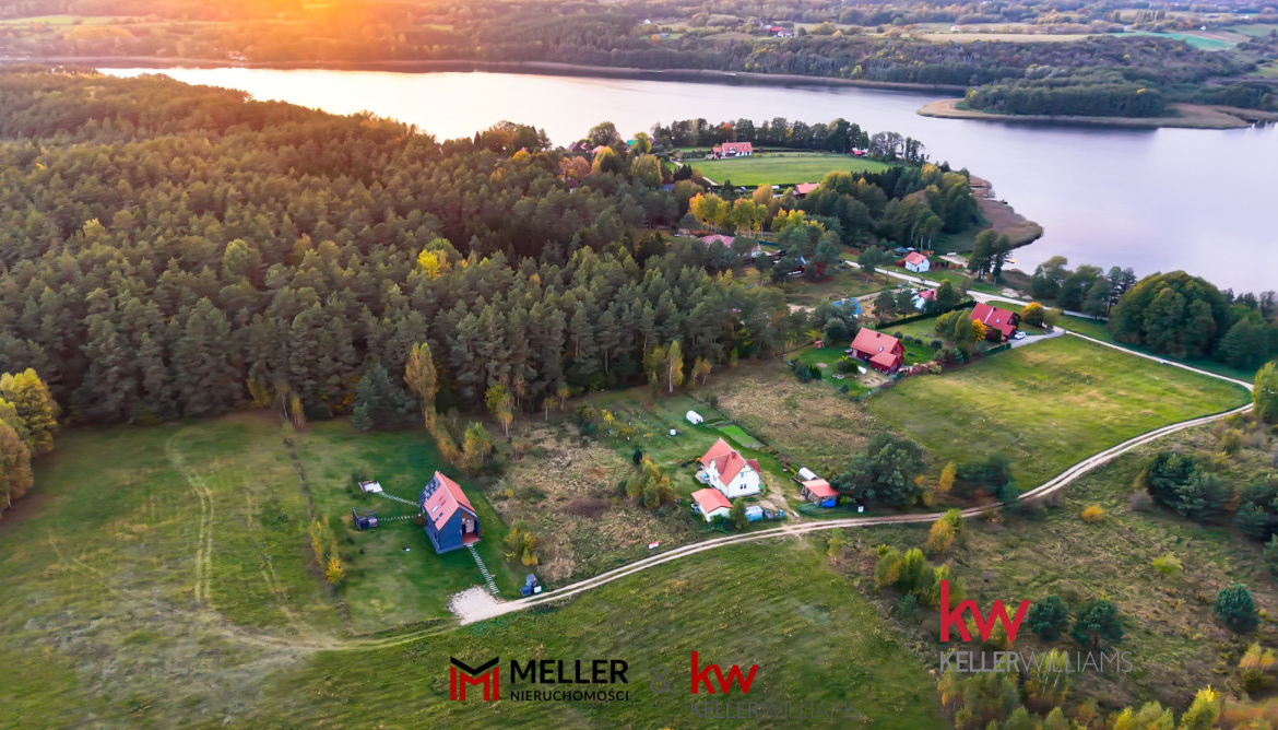 Mazury | 3010 m² przy lesie | 250 m od jeziora | WZ