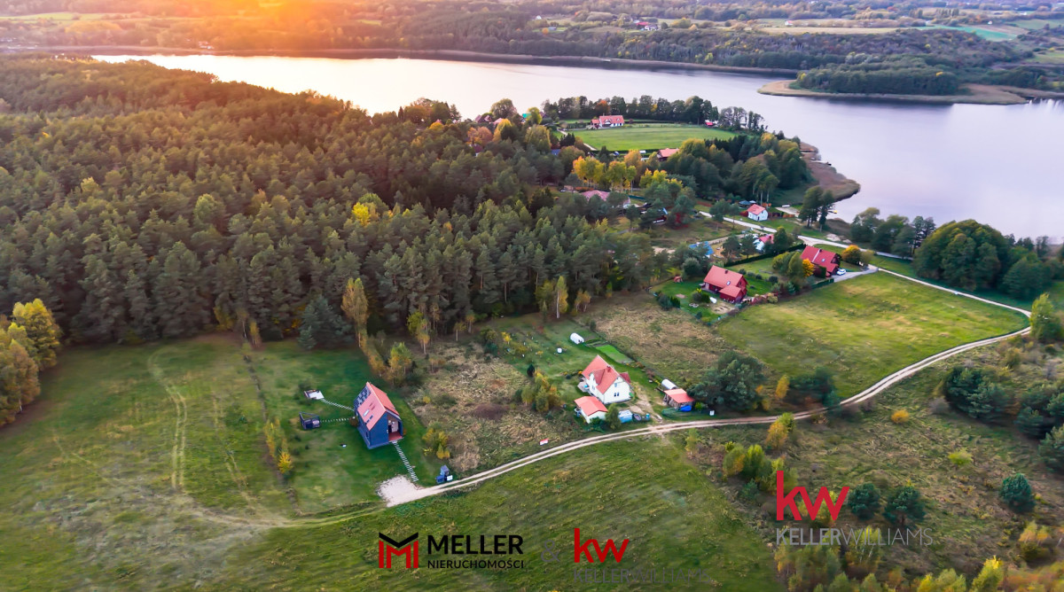 Mazury | 3010 m² przy lesie | 250 m od jeziora | WZ