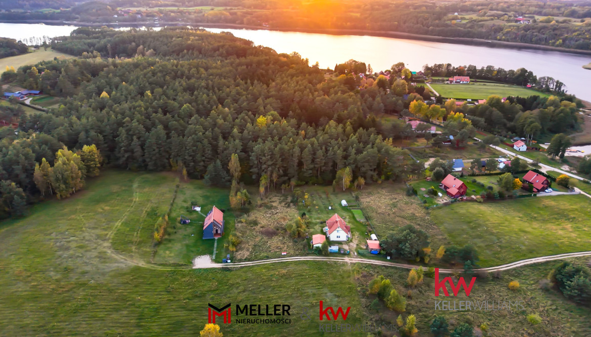 Mazury | 3010 m² przy lesie | 250 m od jeziora | WZ