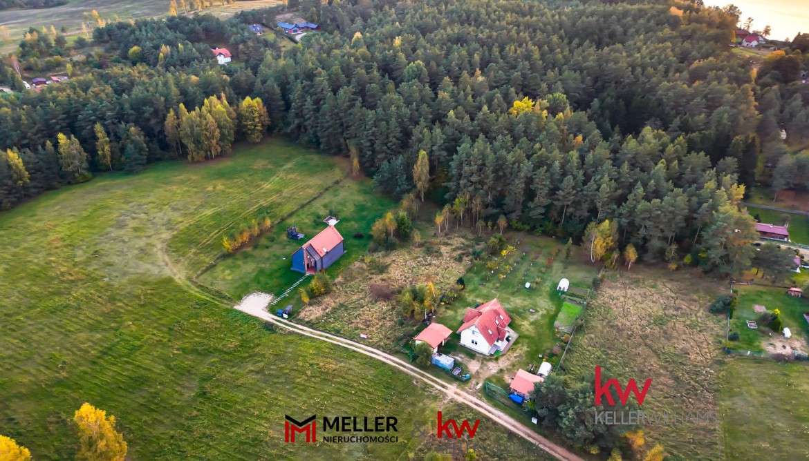 Mazury | 3010 m² przy lesie | 250 m od jeziora | WZ